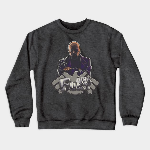 mr Fury Crewneck Sweatshirt by sambukino